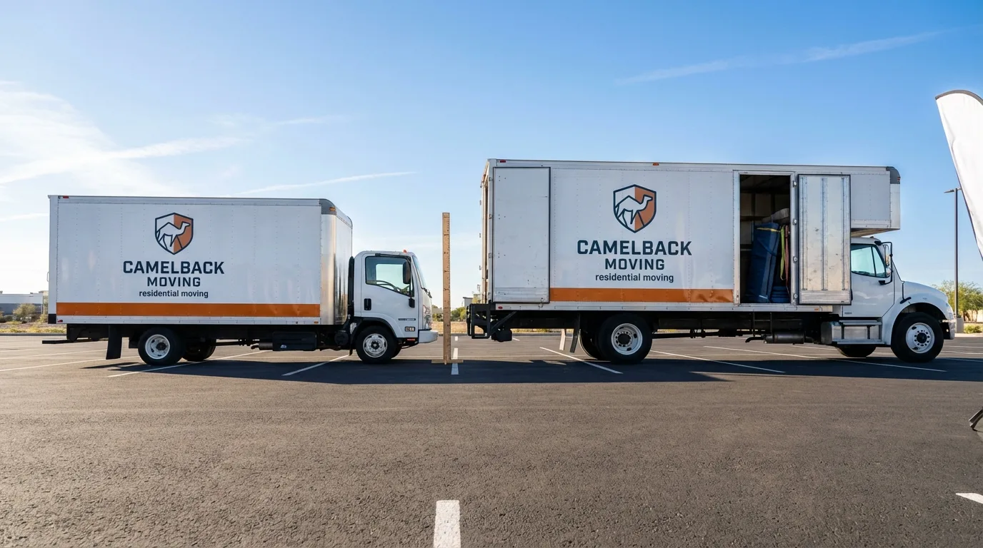 Moving truck size capacity guide in Tallassee